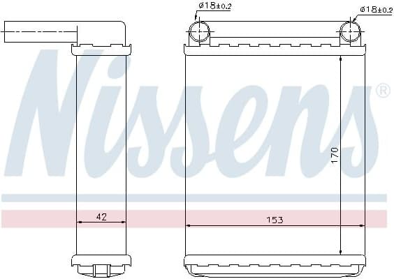 Heat Exchanger, interior heating 72038