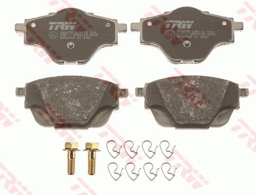 Brake pads rear, Top Quality GDB2034 - image 2