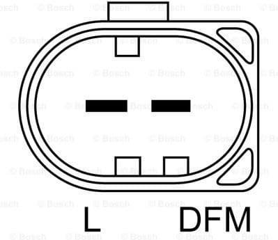 Alternator 0986045420 - image 3