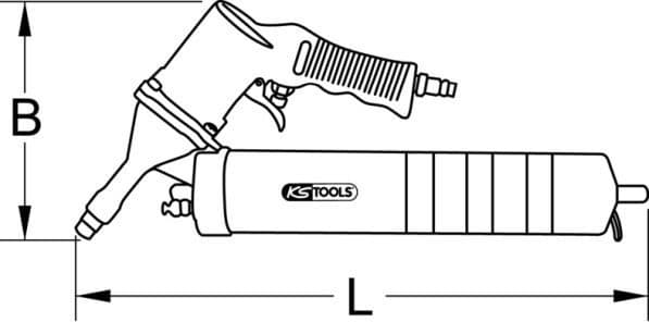 Grease Gun (compressed air) 515.3900