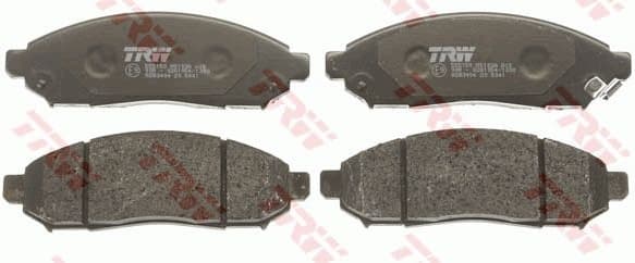 Brake Pad Set, disc brake COTEC GDB3404 - image 2
