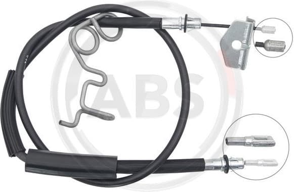 Cable Pull, parking brake K12102