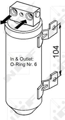 Dryer, air conditioning EASY FIT 33053