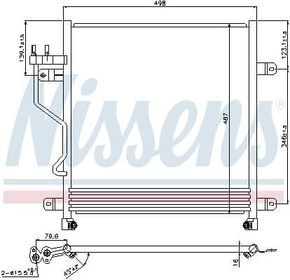 Condenser, air conditioning ** FIRST FIT ** 940323 - image 2