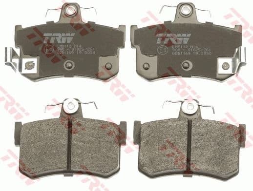 Brake Pad Set, disc brake GDB1169 - image 2