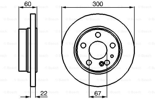 Brake Disc 0986478566 - image 2