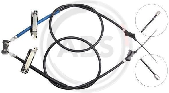 Cable Pull, parking brake K17442