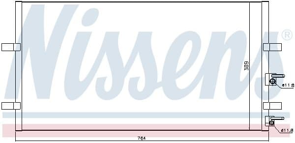 Condenser, air conditioning ** FIRST FIT ** 94915