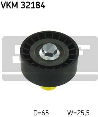 Deflection/Guide Pulley, V-ribbed belt VKM 32184