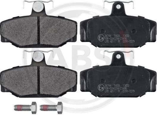 Brake Pad Set, disc brake 36744