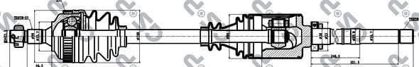 Drive Shaft 245002