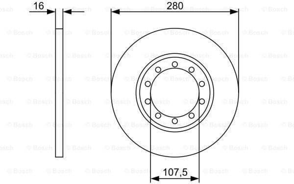 Brake Disc 0986479390 - image 5