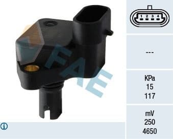 Sensor, intake manifold pressure 15065