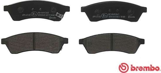Brake Pad Set, disc brake PRIME LINE P10060