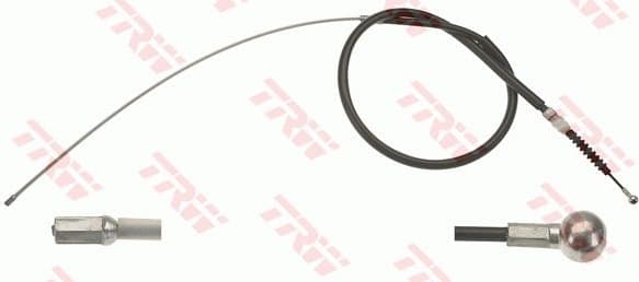 Cable Pull, parking brake GCH604