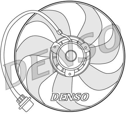 Fan, engine cooling DER32001