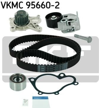 Water Pump & Timing Belt Kit VKMC 95660-2 - image 3