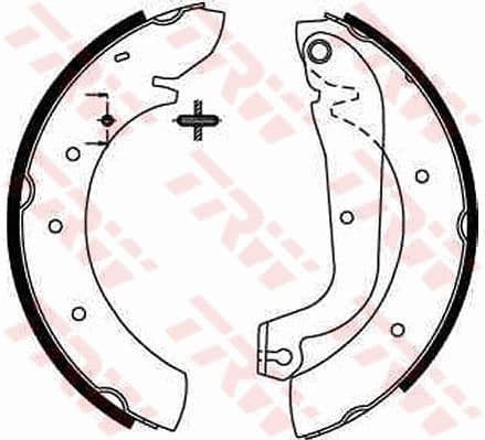 Brake Shoe Set GS8207