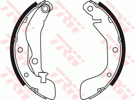 Brake Shoe Set GS8760 - image 2