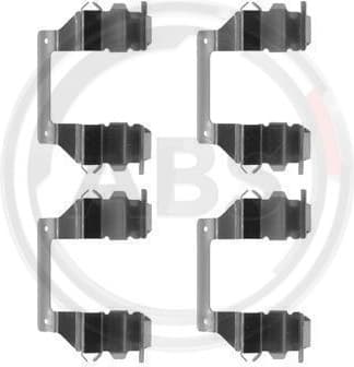 Accessory Kit, disc brake pad 1103Q