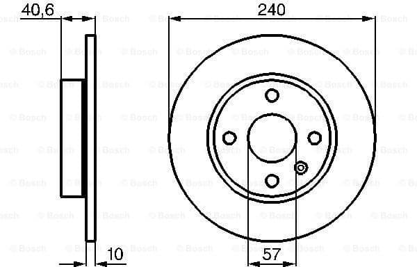 Brake Disc 0986478731 - image 2