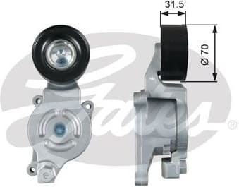 Belt Tensioner, V-ribbed belt DriveAlign™ T39256