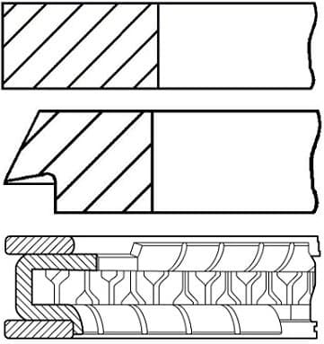 Piston Ring Set 08-502400-00
