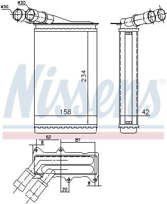 Heat Exchanger, interior heating 71147