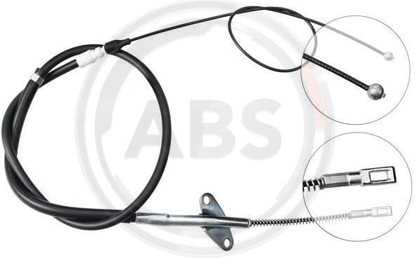 Cable Pull, parking brake K11317