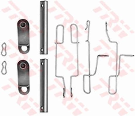 Accessory Kit, disc brake pad PFK359