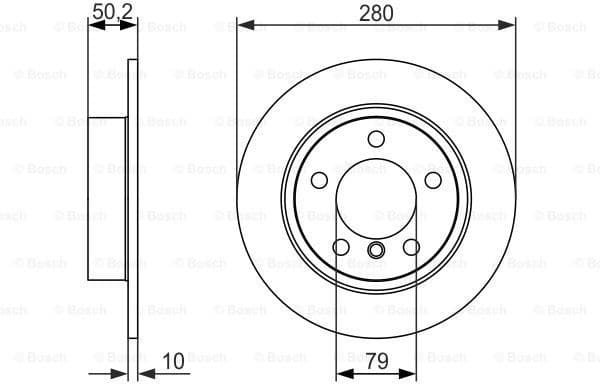 Brake Disc 0986479728 - image 2