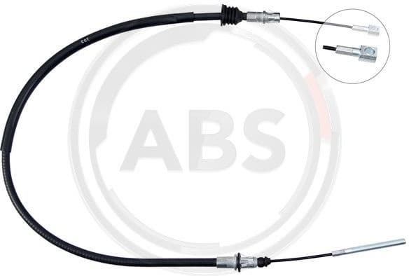 Cable Pull, parking brake K17589