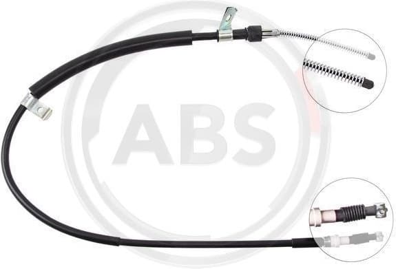 Cable Pull, parking brake K11478