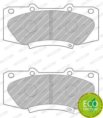 Brake pads front, Top Quality FDB4715 - image 2