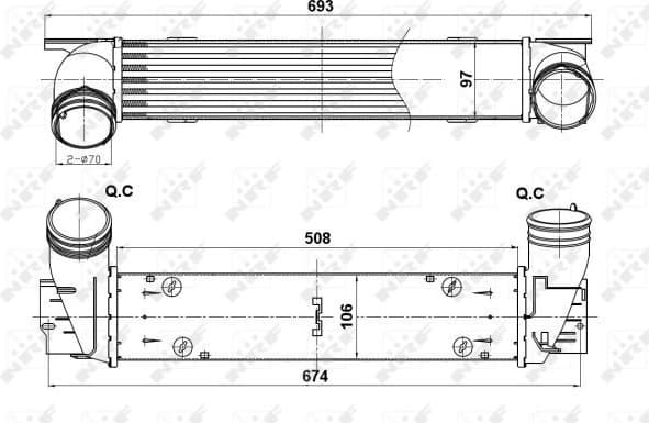 Charge Air Cooler 30385