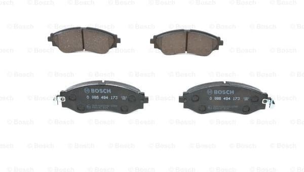 Brake Pad Set, disc brake 0986494173