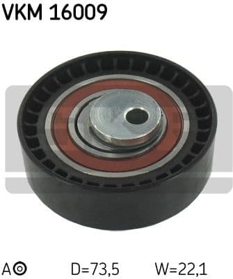 Tensioner Pulley, timing belt VKM 16009