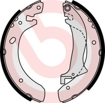 Brake Shoe Set ESSENTIAL LINE S44504