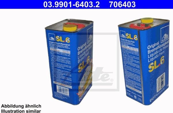 Brake Fluid SL.6 DOT 4 03.9901-6403.2 - image 2