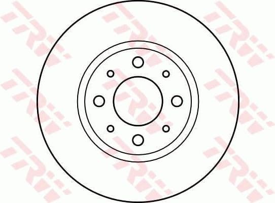 Brake Disc DF2621 - image 2