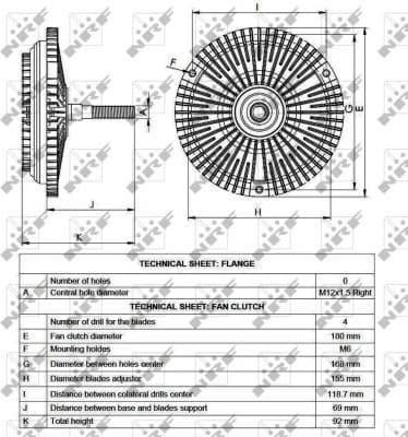 Clutch, radiator fan 49531 - image 4