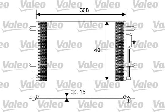 Condenser, air conditioning 817569