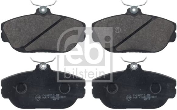 Brake Pad Set, disc brake 116077