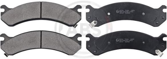 Brake Pad Set, disc brake 38784
