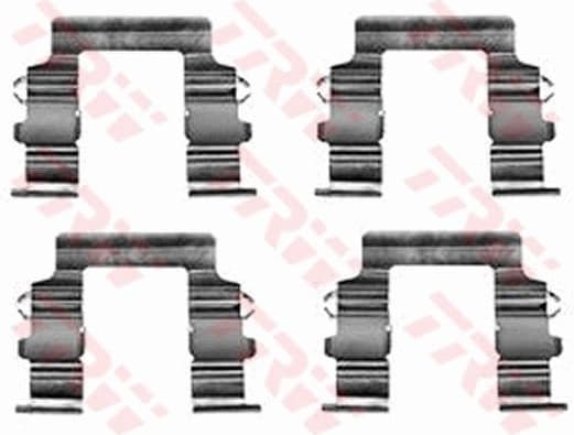 Accessory Kit, disc brake pad PFK336