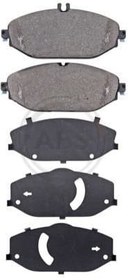 Brake Pad Set, disc brake 35080