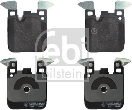 Brake Pad Set, disc brake 16909