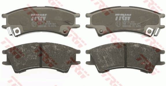 Brake Pad Set, disc brake COTEC GDB3165 - image 2