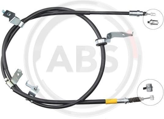 Cable Pull, parking brake K15338