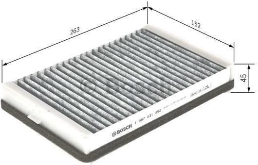 Filter, cabin air 1987431452 - image 5